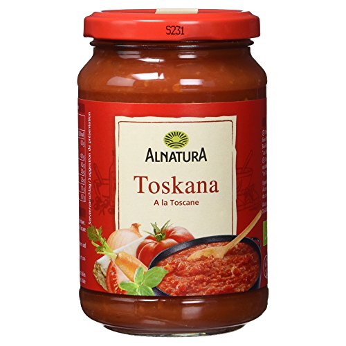 Alnatura Bio Tomatensauce Toscana, 1 x 325 ml (Packung mit 6) von Alnatura