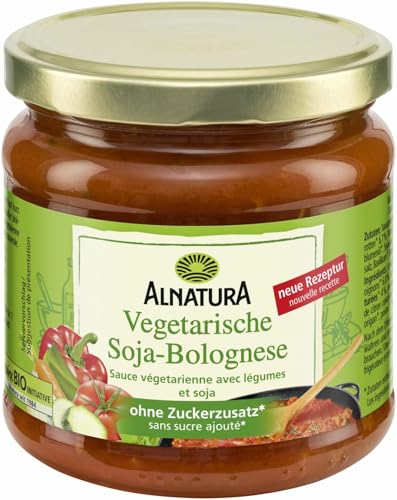 Alnatura Bio Vegetarische Bolognese Gemüse, vegan, 6er Pack (6 x 350 ml) von Alnatura