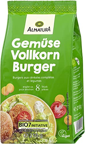 Alnatura Bio Vollkorn Burger Gemüse, 210g von Alnatura