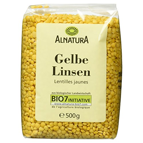 Alnatura Bio gelbe Linsen, 500g von Alnatura