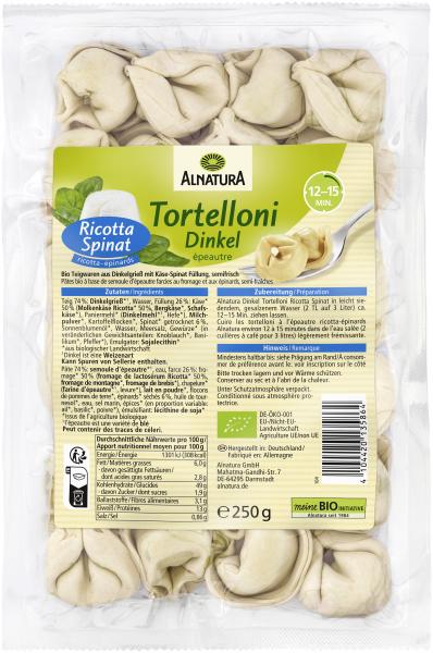 Alnatura Dinkel Tortelloni Ricotta Spinat von Alnatura