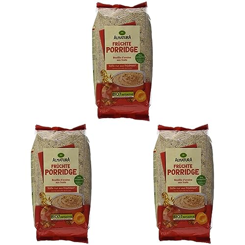 Alnatura Früchte Porridge, 500g (Packung mit 3) von Alnatura