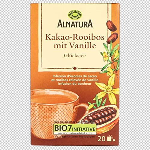 Alnatura Glückstee Kakao-Roobios mit Vanille, 40 g von Alnatura