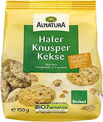 Alnatura Hafer-Knusperkekse, 150 g von Alnatura