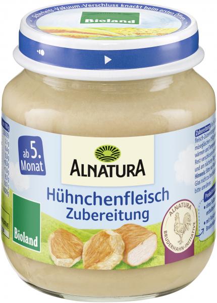 Alnatura Hühnchenfleisch-Zubereitung von Alnatura