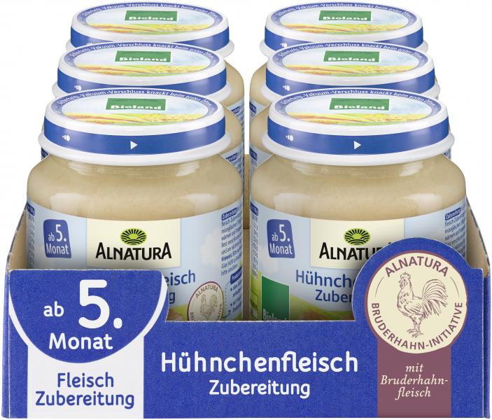 Alnatura Hühnchenfleisch-Zubereitung von Alnatura