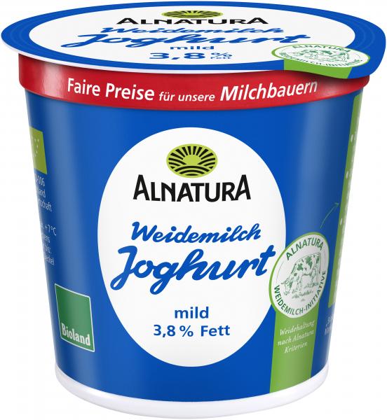 Alnatura Weidemilch Joghurt 3,8% Fett von Alnatura