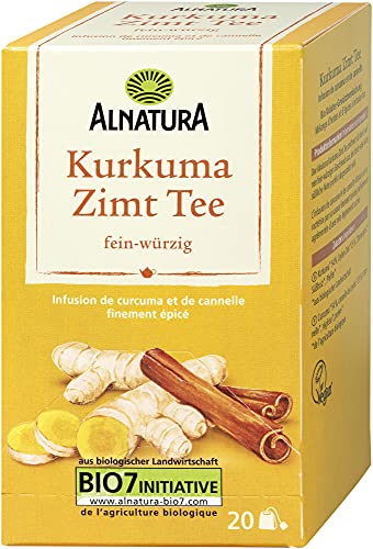 Alnatura Kurkuma-Zimt-Tee, 20 Stück von Alnatura