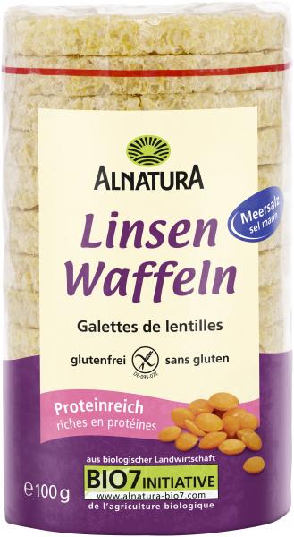 Alnatura Linsenwaffeln mit Meersalz von Alnatura