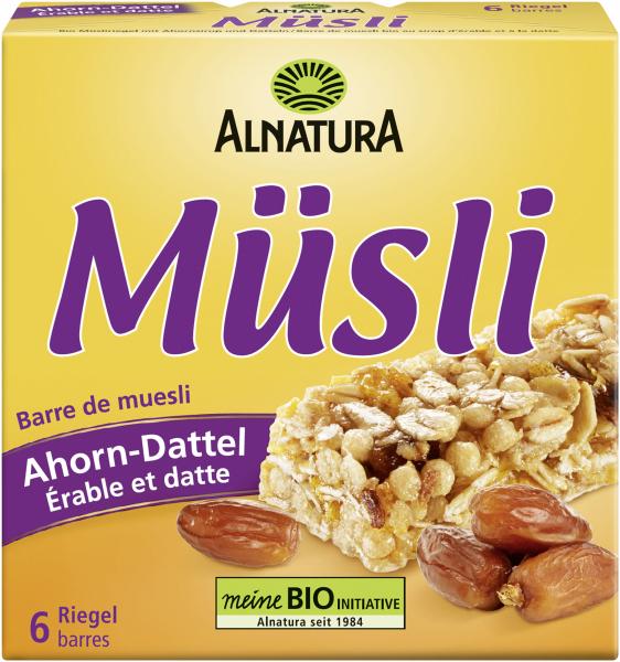 Alnatura Müsli Riegel Ahorn Dattel 6er Pack von Alnatura