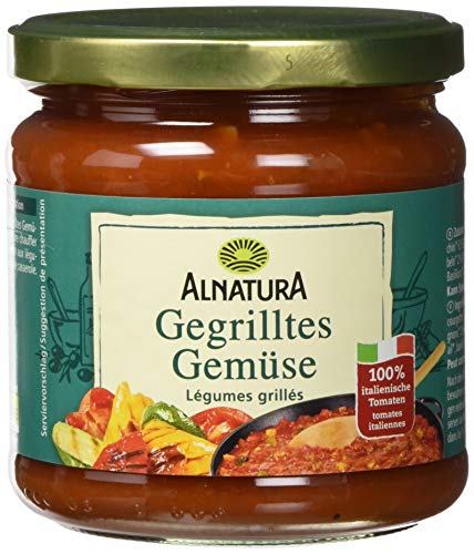Alnatura Saucen gegrilltes Gemüse Glas, 350 ml von Alnatura