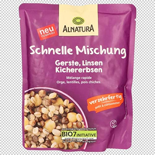 Alnatura Schnelle Mischung Gerste, Linsen, Kichererbsen, 250 g von Alnatura