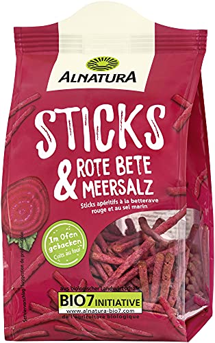 Alnatura Sticks 100g, Rote Beete, Meersalz von Alnatura