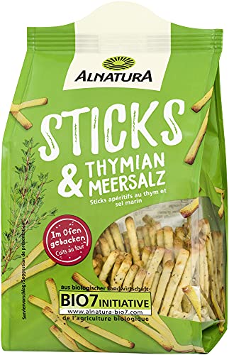 Alnatura Sticks 100g, Thymian, Meersalz von Alnatura