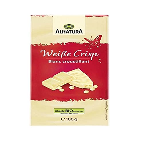 Alnatura Weiße Crisp Schokolade, 100 g von Alnatura