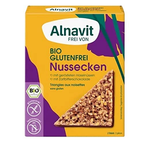 Alnavit Bio Nussecke, glutenfrei, 150g von Alnavit