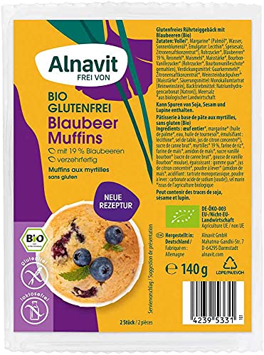 Alnavit Blaubeer Muffins bio 140g von Alnavit