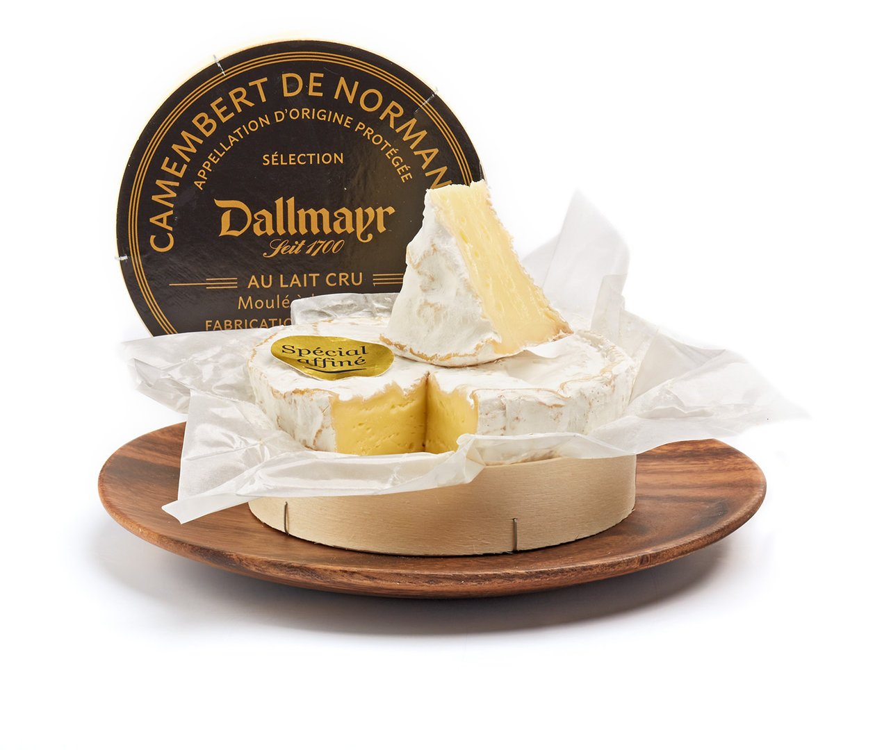 Dallmayr Camembert de Normandie AOP (R) Rohmilch, mind. 45% Fett i. Tr. von Alois Dallmayr KG