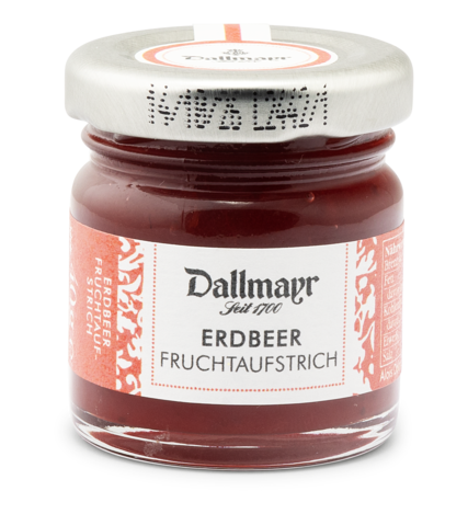 Erdbeer Fruchtaufstrich 40g Dallmayr von Alois Dallmayr KG