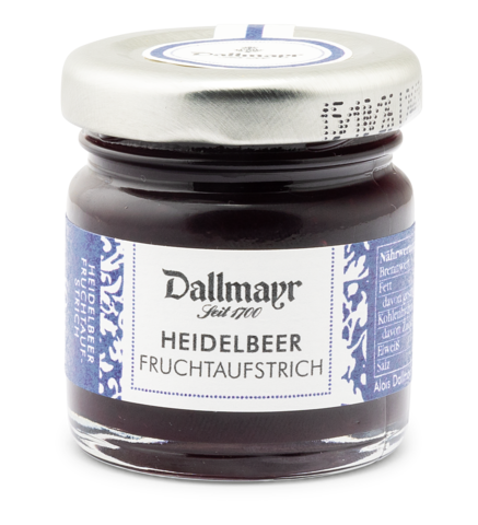 Heidelbeer Fruchtaufstrich 40g Dallmayr von Alois Dallmayr KG