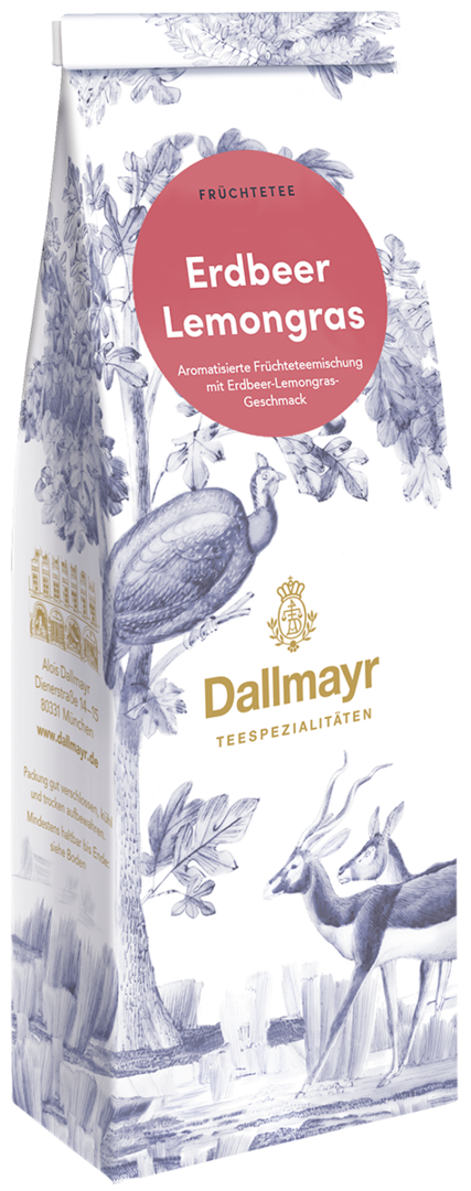 Erdbeer/Lemongras von Alois Dallmayr Kaffee OHG