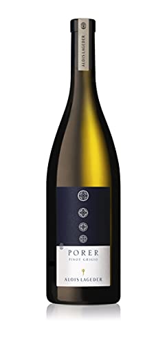 Alois Lageder PORER Pinot Grigio 2018 (1 x 0,75 l) trockener Weißwein - Südtirol von Alois Lageder