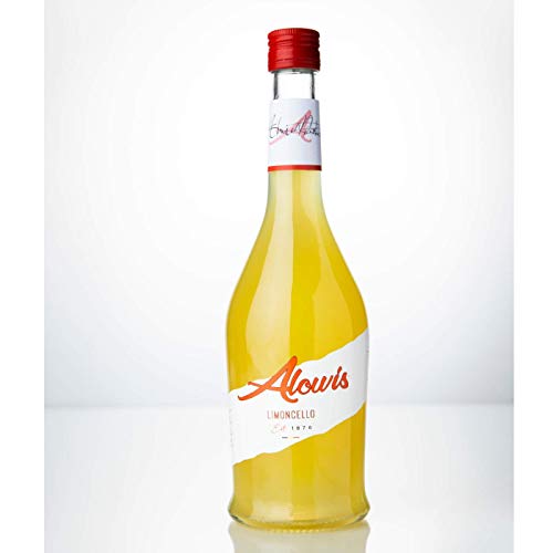 Alowis Limoncello ist ein frischer Likör, aus italienischen Zitronen hergestellt | 0.7 l / 28% Vol.' von Alowis