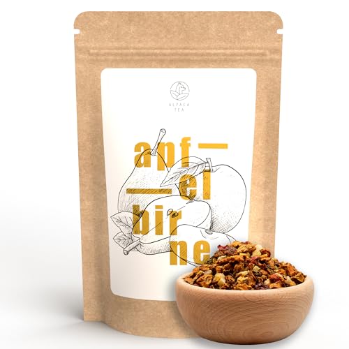 Alpaca Tea | Apfel Birne | Türkischer Apfeltee | lose | wiederverschließbar (100, Gramm) von Alpaca Tea