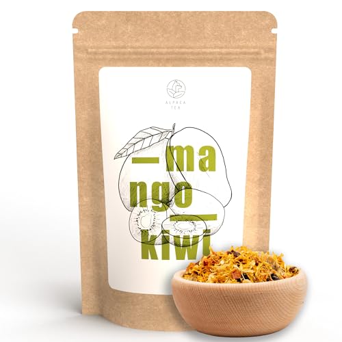 Alpaca Tea | Mango | Früchteteemischung | lose | wiederverschließbar (Mango Kiwi, 500g) von Alpaca Tea