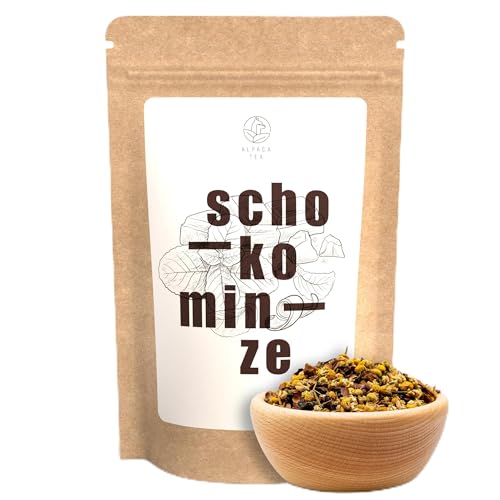 Alpaca Tea | Schoko Minze | lose Gewürzteemischung | wiederverschließbar (100g) von Alpaca Tea