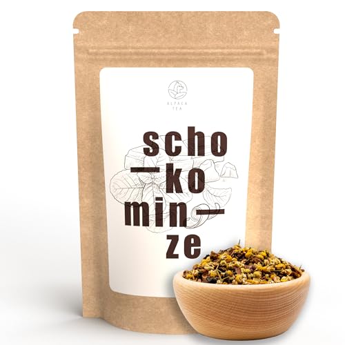 Alpaca Tea | Schoko Minze | lose Gewürzteemischung | wiederverschließbar (500g) von Alpaca Tea