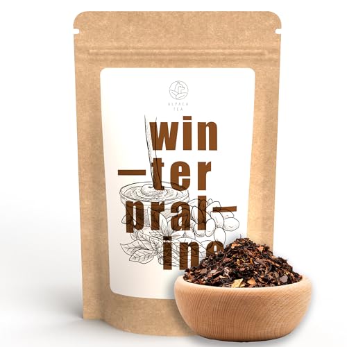 Alpaca Tea | Winterpraline | Schwarzteemischung | lose | wiederverschließbar (500g) von Alpaca Tea