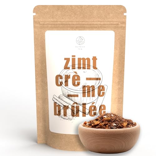 Alpaca Tea | Zimt Crème Brûlée | lose Rooibos/Früchteteemischung | wiederverschließbar (500g) von Alpaca Tea