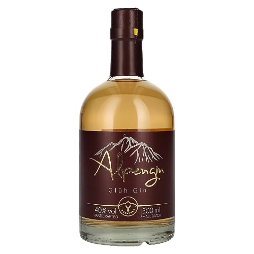 Alpengin Small Batch Handcrafted Glüh Gin 40Prozent Vol. 0,5l von Alpengin