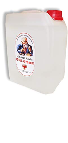 Original Tiroler Obst Schnaps (1 x 5.00 l) von Alpenlaendische Spezialitaeten