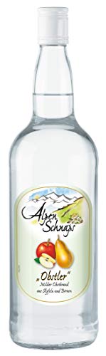 Alpenschnaps | Steinbeisser | 1 x 1000ml | Obstler | pures Alpenglück im Glas von Alpenschnaps