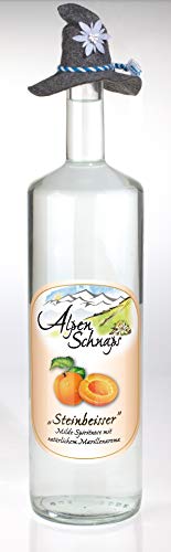 Alpenschnaps | Steinbeisser | 1 x 3l | Marille| pures Alpenglück im Glas von Alpenschnaps