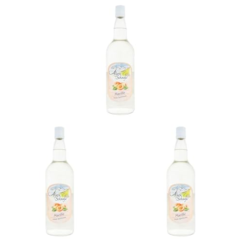 Alpenschnaps Steinbeisser Marille (1l) – Milder, aromatischer Marillenschnaps – Obstbrand mit Rezeptur aus dem Alpenland – Schnaps für den Genuss nach dem Essen – 35% Vol. (Packung mit 3) von Alpenschnaps