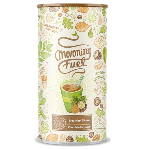 Alpha Foods Frühstück Shake | Schokolade-Haselnuss | Mahlzeitenersatz Shakes für Frauen & Männer mit Vitaminen, Mineralstoffen und Protein | Vegan | 600g Pulver | 20 Portionen von Alpha Foods