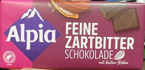 Alpia Feine Zartbitterschokolade 100 g von Alpia