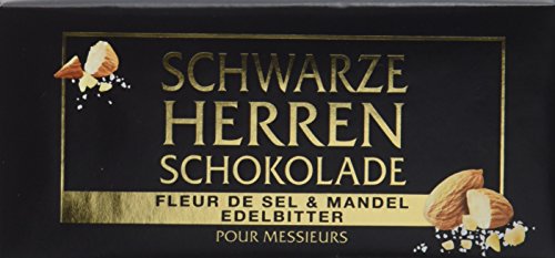 Sarotti Schwarze Herren Schokolade Fleur de Sel, 10er Pack (10 x 100 g) von Alpia