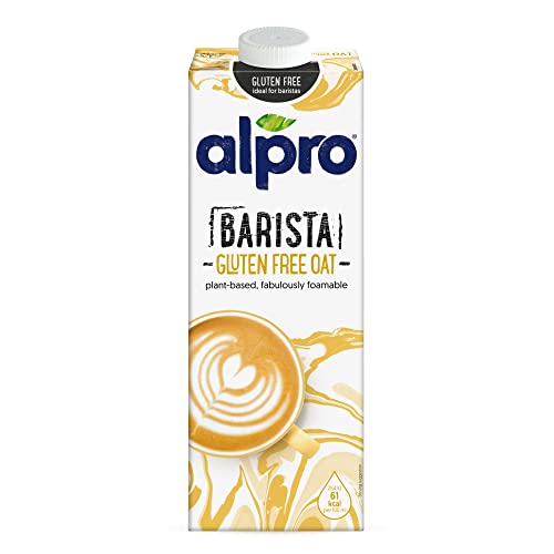 Alpro Haferdrink Barista, Glutenfrei, Pflanzlicher Drink, Vegan, UHT, 1L von Alpro