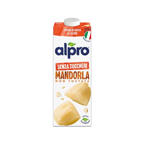 Alpro Mandel-Drink Ohne Zucker, ungeröstet, 1l von Alpro