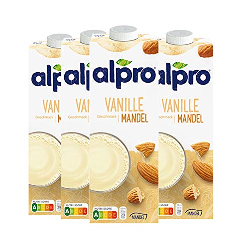 Alpro Mandel Drink Vanille - (4 x 1 L) von Alpro