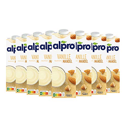 Alpro Mandel Drink Vanille - (8 x 1 L) von Alpro