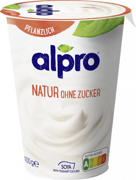 Alpro Soja-Joghurtalternative Natur ohne Zucker von Alpro