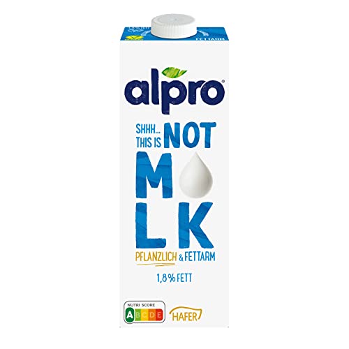 Alpro THIS IS NOT MLK Drink Pflanzlich & Fettarm 1,8% 1L haltbar | 100% pflanzlich | enthält Calcium, Vitamine D sowie viele Ballaststoffe | ohne Zucker von Alpro