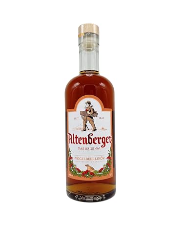 Altenberger | Der originale Altenberger Vogelbeerlikör 1 x 0,7l | Fruchtlikör mit 30% vol. (0,7 l) von Altenberger