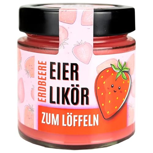 Altenburger Original | Eierlikör zum Löffeln Erdbeere | 180 ml von Altenburger Original
