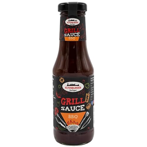 Altenburger Original Grill Sauce BBQ, 320 ml in der Flasche, rauchig-würzige Barbecue Sauce von Altenburger Original